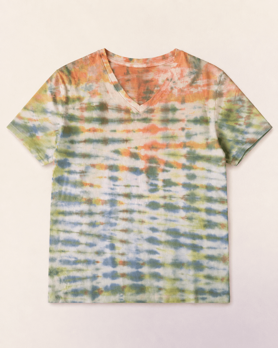 Grădină de coral, tricou pictat manual